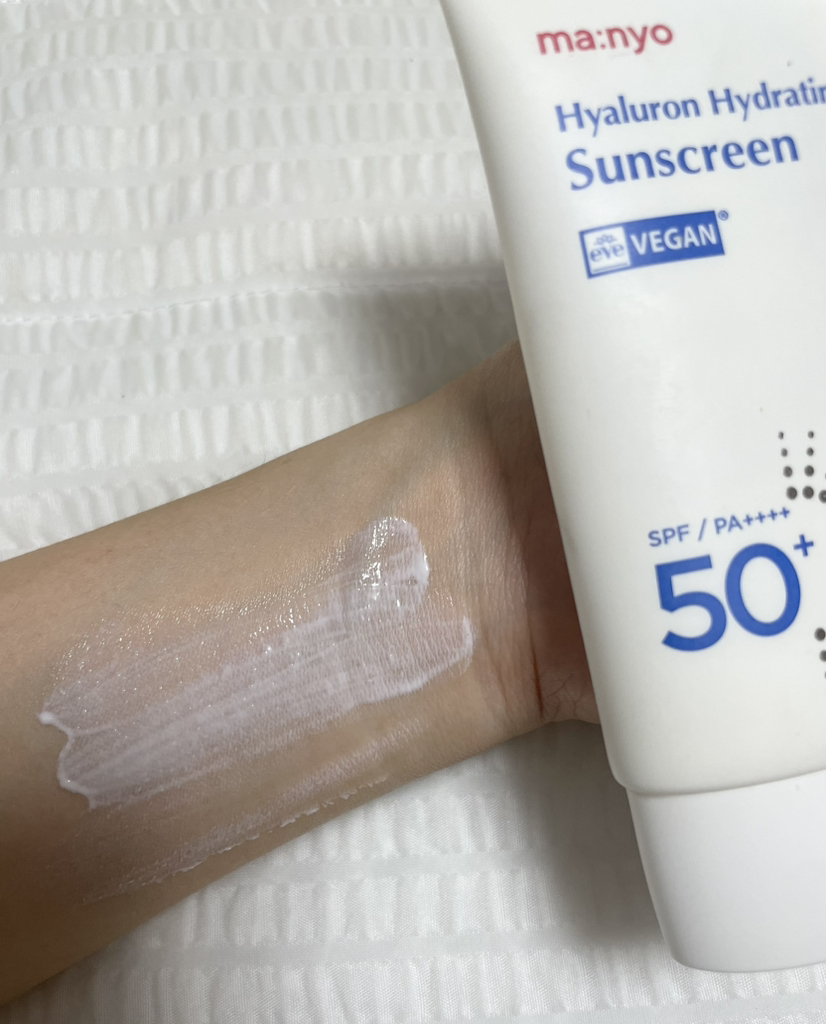 玻尿酸保湿防晒霜 [SPF50+/PA++++]的真实用户使用照片