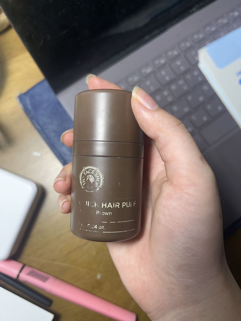 더페이스샵 (THEFACESHOP) 퀵 헤어 퍼프 [02 다크브라운] review image