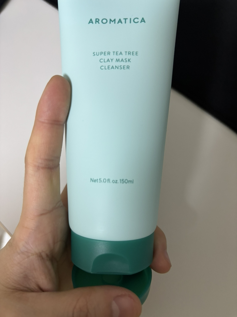 아로마티카 (AROMATICA) 슈퍼 티트리 클레이 마스크 클렌저 review image