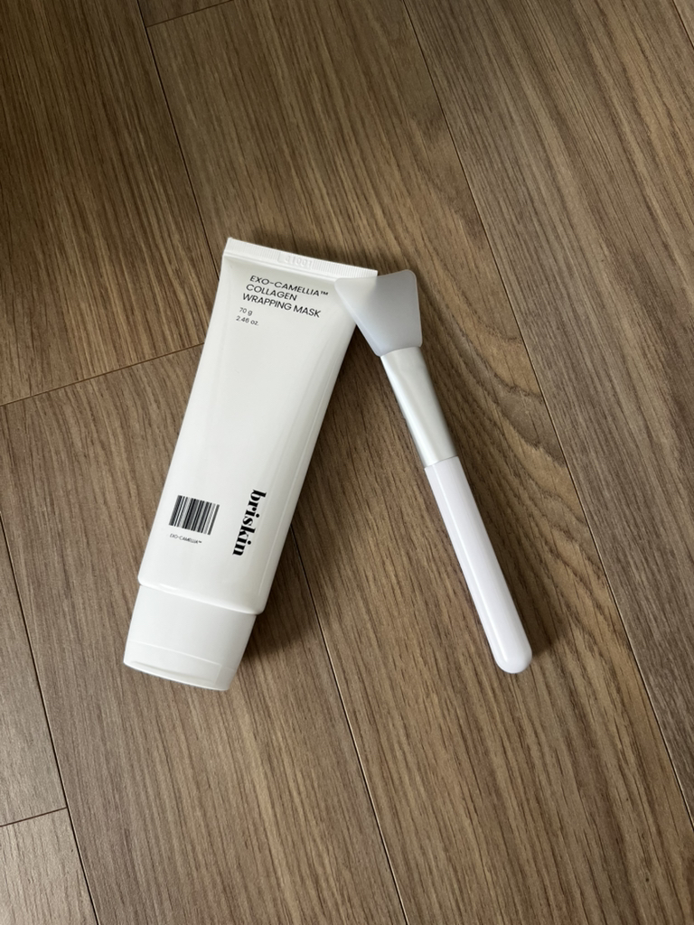 브리스킨 (briskin) 엑소 카멜리아 콜라겐 랩핑 마스크 review image