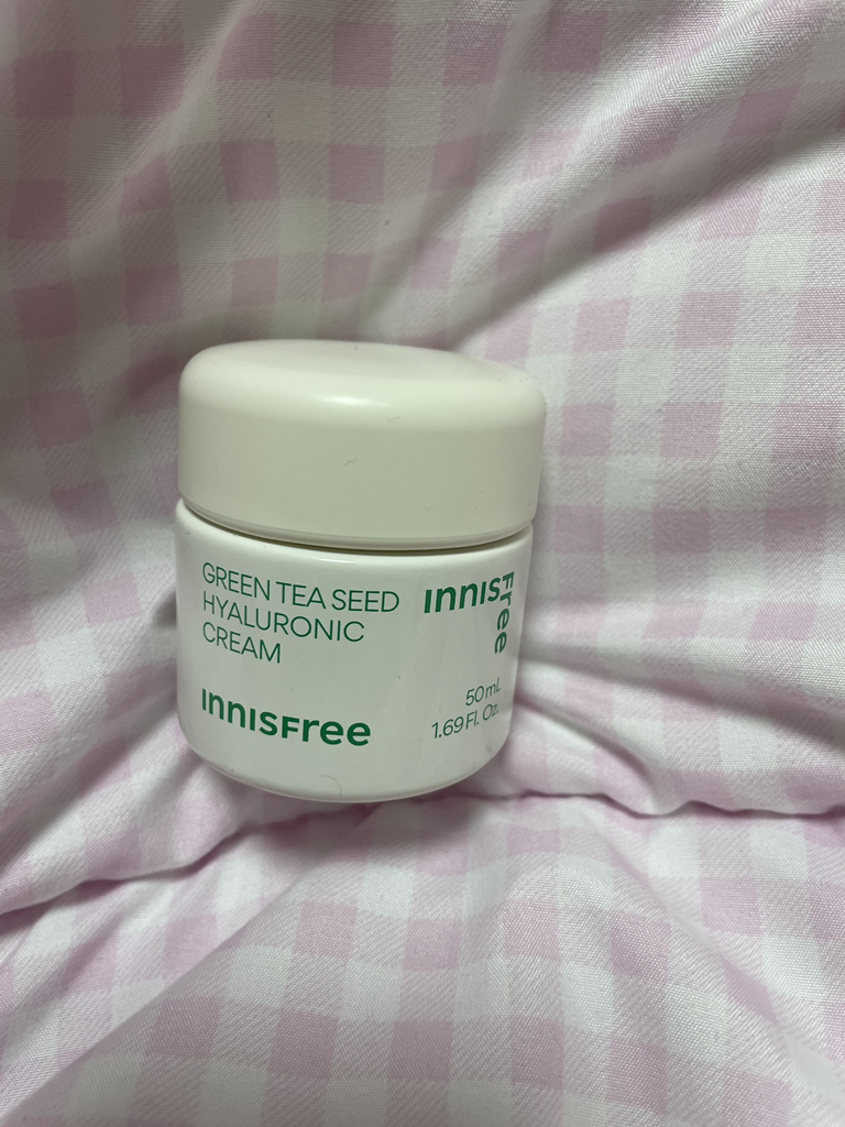 绿茶玻尿酸保湿霜的真实用户使用照片