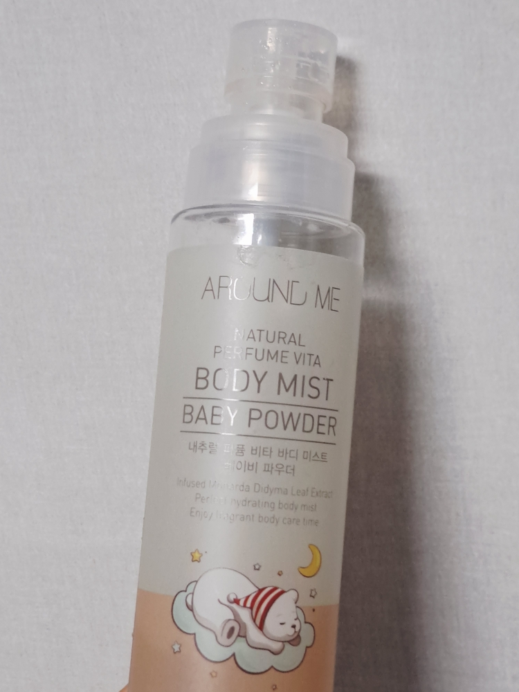 어라운드미 (AROUNDME) 내추럴 퍼퓸 비타 바디 미스트 피치 review image
