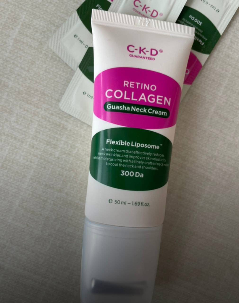 CKDGUARANTEED (씨케이디개런티드) 레티노콜라겐 저분자300 괄사 목주름 크림 review image