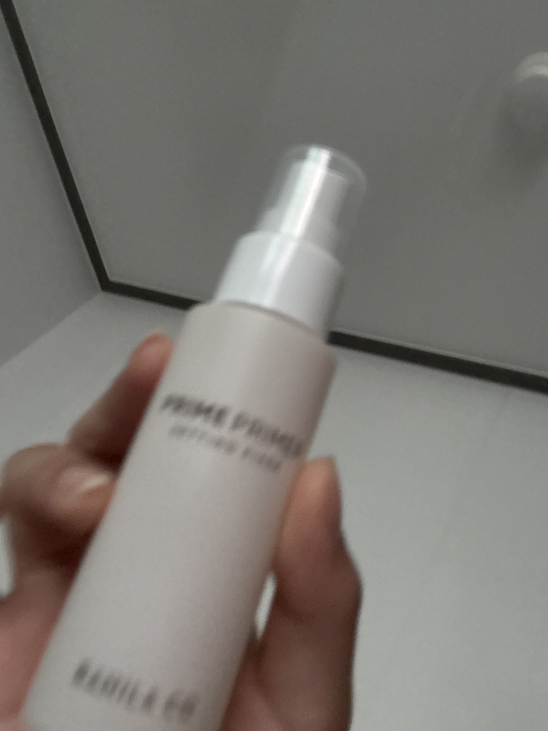 超级底妆定妆喷雾的真实用户使用照片