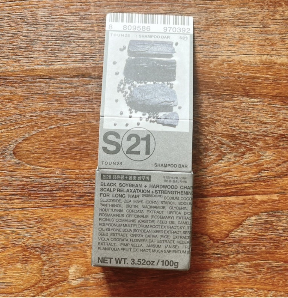 洗发皂(#S21 黑豆黑炭)的真实用户使用照片