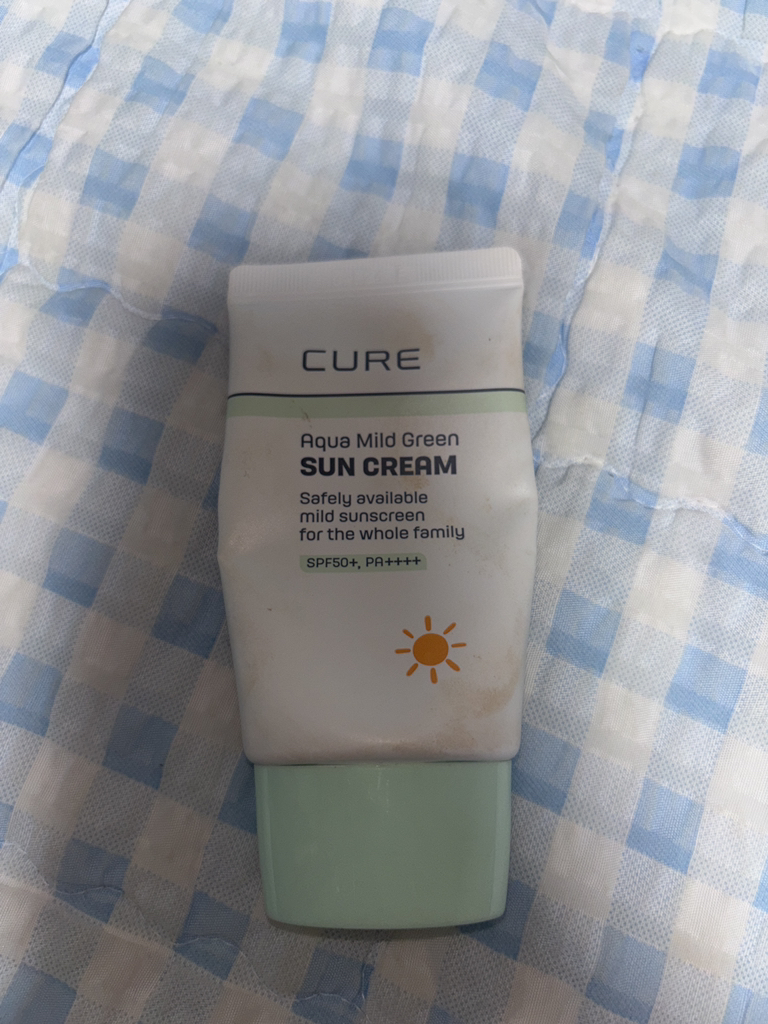 CURE 水漾温和绿色防晒霜 [SPF50+/PA++++] common.review image