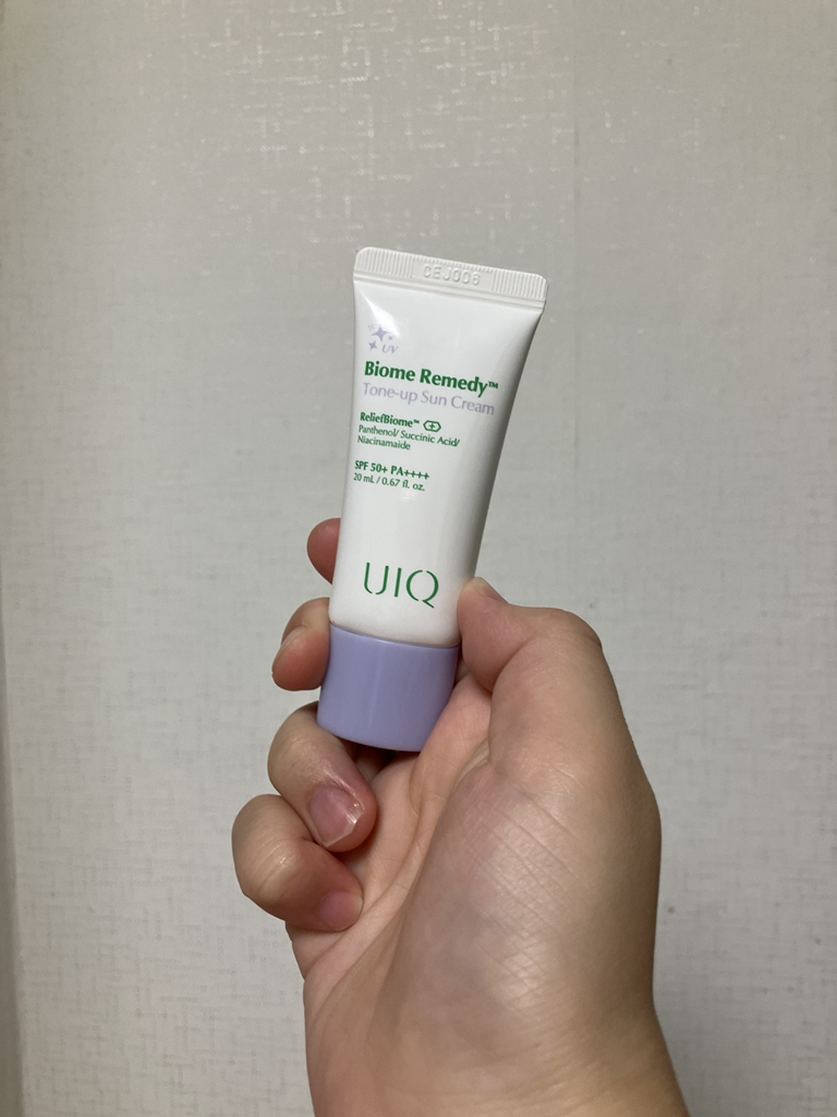 紫色生物修复美白防晒霜 [SPF50+/PA++++]的真实用户使用照片