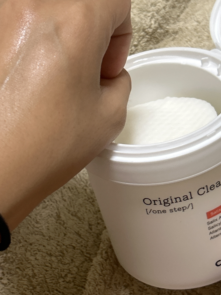 一步清洁棉片的真实用户使用照片