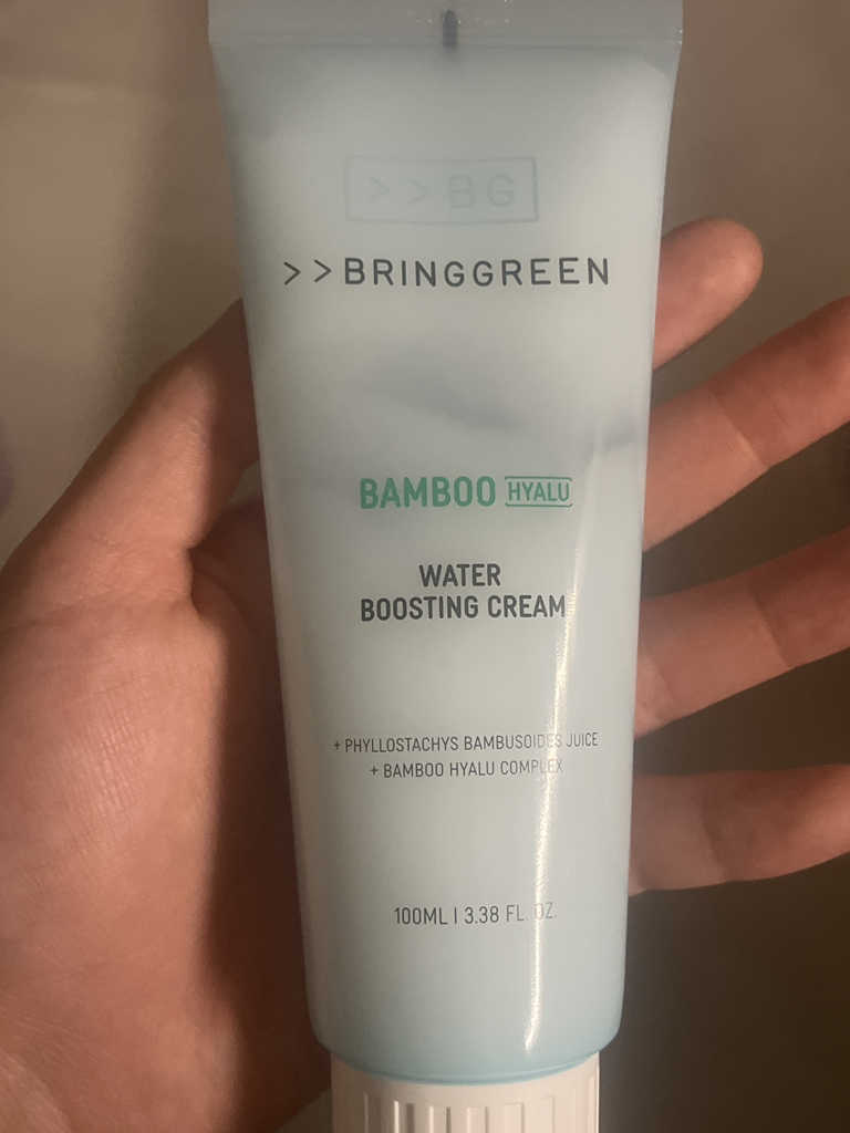 竹子玻尿酸保湿霜的真实用户使用照片