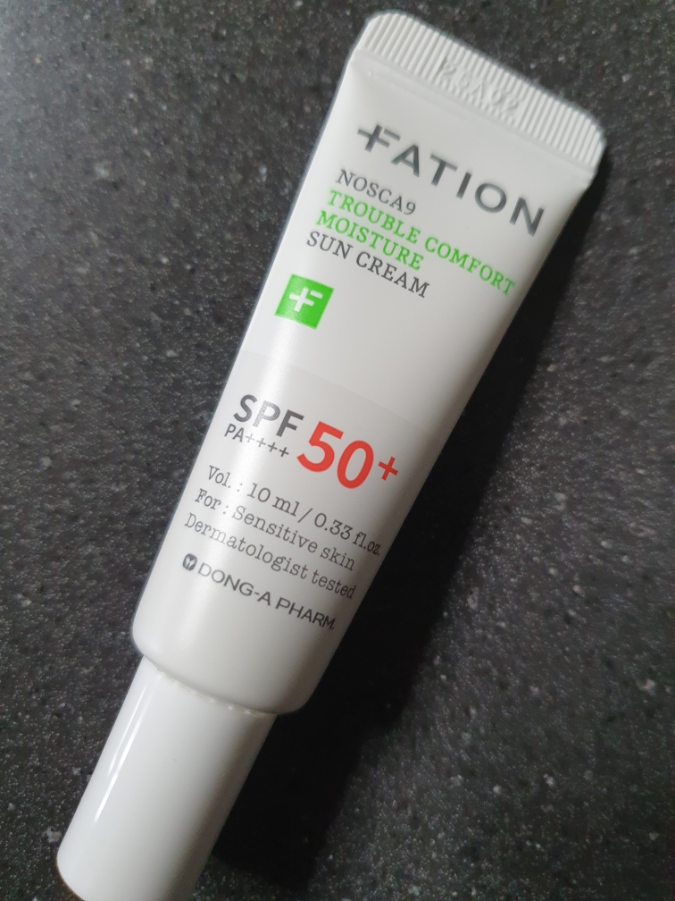 파티온 (FATION) 노스카나인 트러블 컴포트 수분 선크림 [SPF50+/PA++++] review image