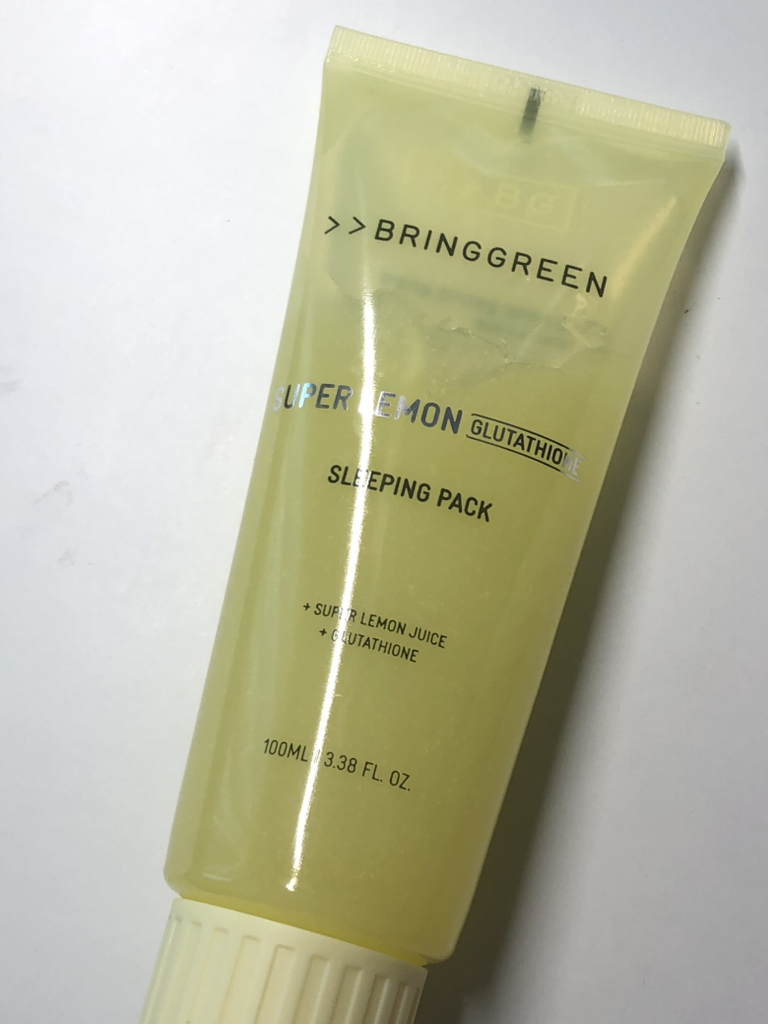 BRINGGREEN 超级柠檬谷胱甘肽睡眠面膜 common.review image