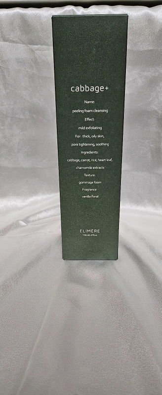 엘리메르 (ELIMERE) 캐비지 필링 얼굴각질제거 폼클렌징 review image