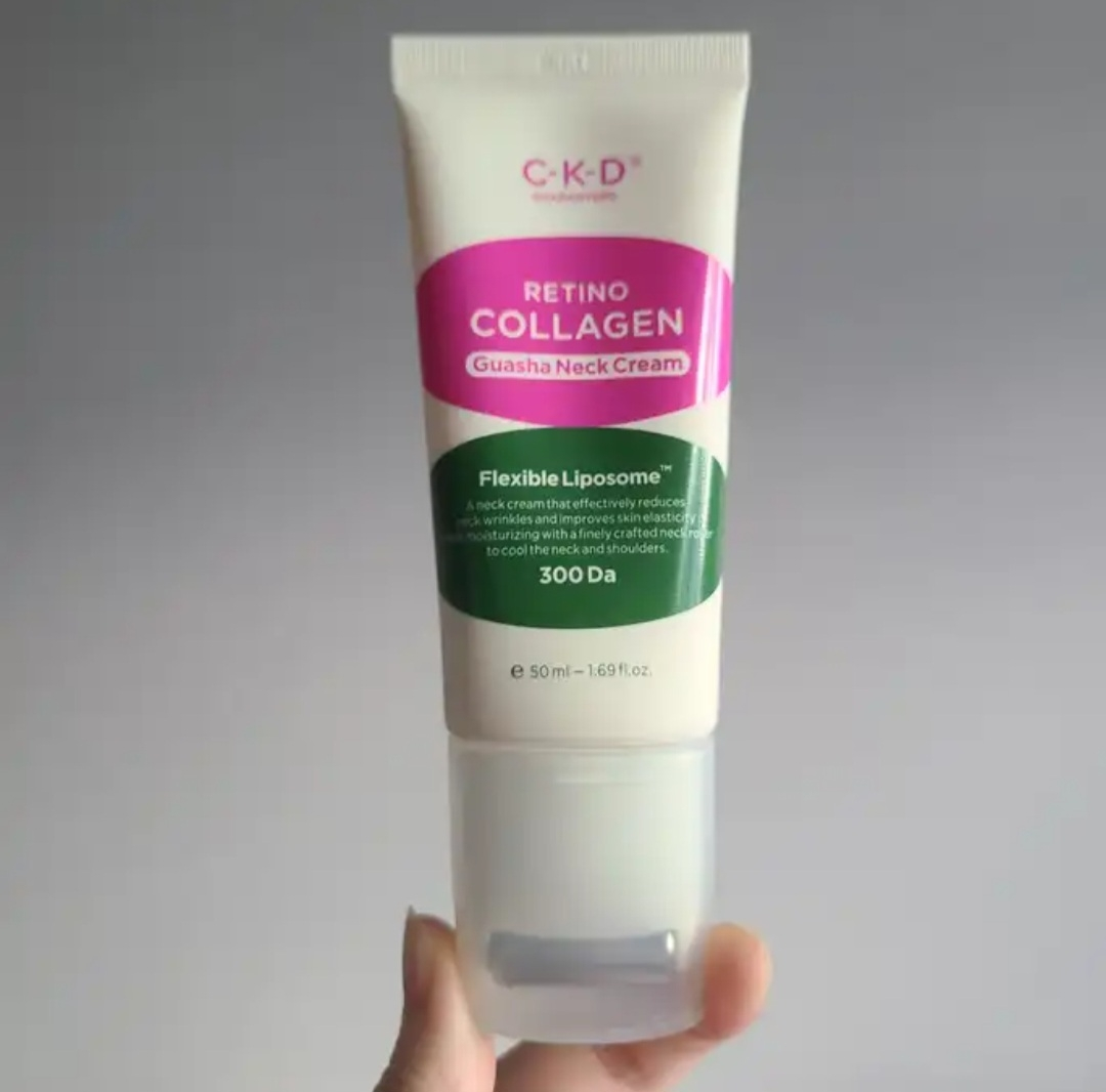 CKDGUARANTEED (씨케이디개런티드) 레티노콜라겐 저분자300 괄사 목주름 크림 review image