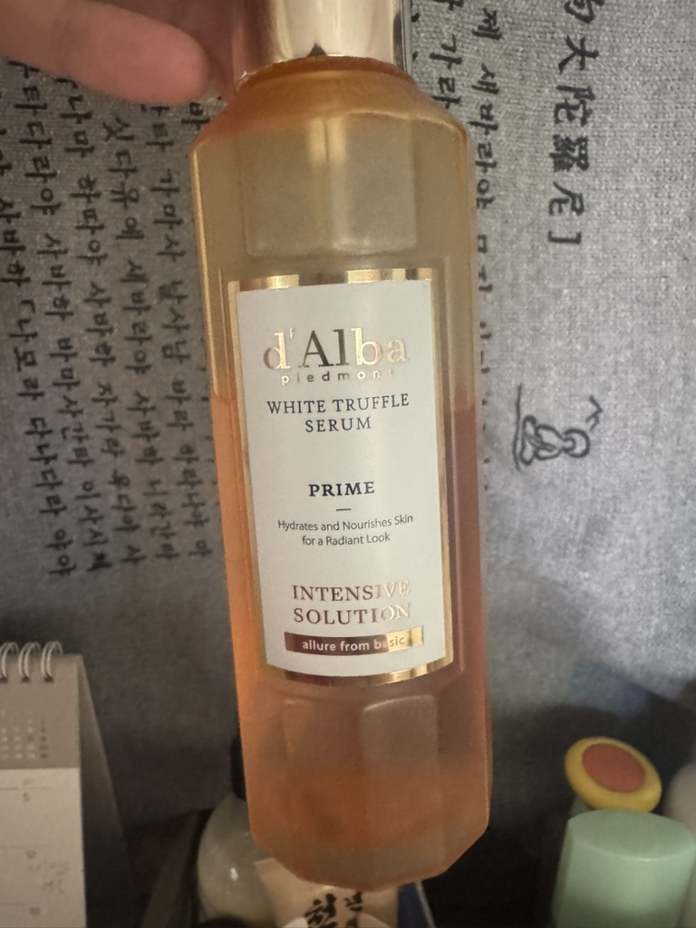 白松露高浓度精华液的真实用户使用照片