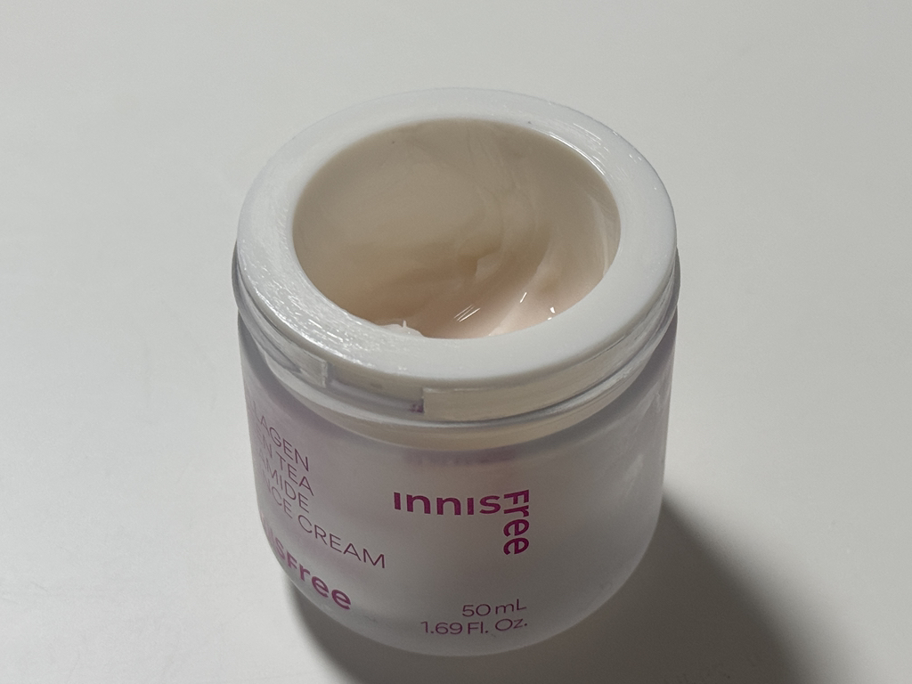 이니스프리 (INNISFREE) 콜라겐 그린티 세라마이드 탄력장벽 크림 review image