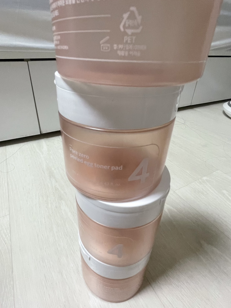 4号毛孔清洁蛋清爽肤垫的真实用户使用照片