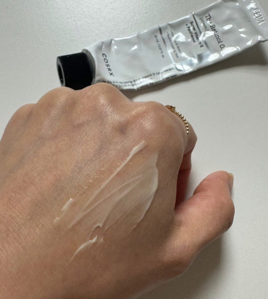 The a醇0.1 晚霜的真实用户使用照片