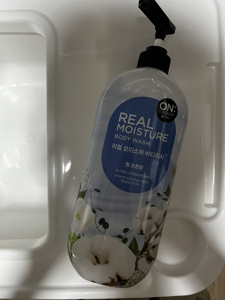 온더바디 (ON:THEBODY) 리얼모이스쳐 바디워시 [웜코튼] review image