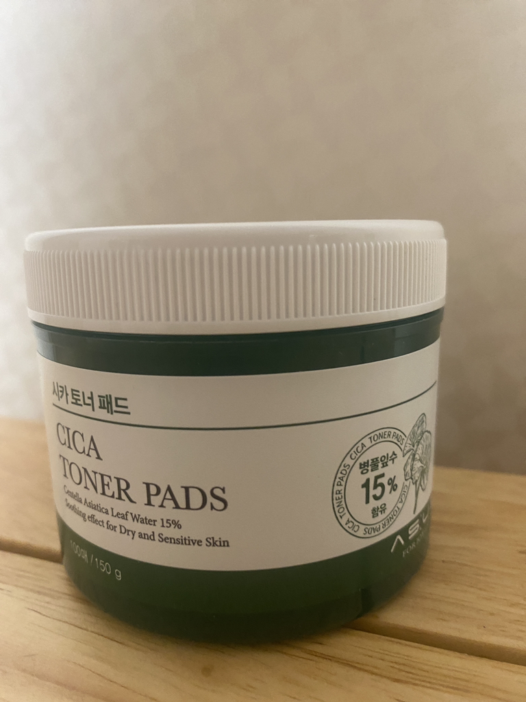 舒缓化妆水垫的真实用户使用照片