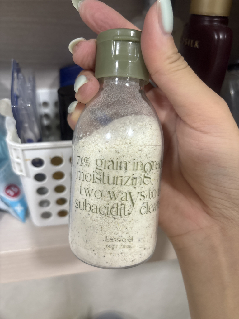 酵素燕麥去角質粉洗面的真实用户使用照片