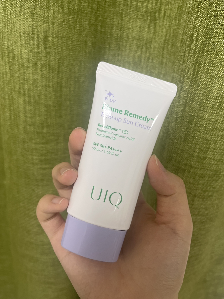 紫色生物修复美白防晒霜 [SPF50+/PA++++]的真实用户使用照片