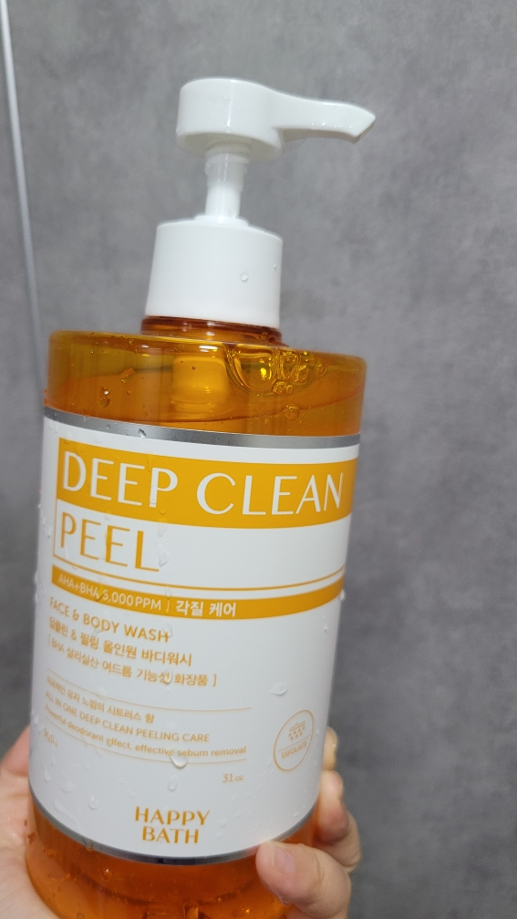 해피바스 (HAPPYBATH) 딥클린 바디워시 [각질케어] review image