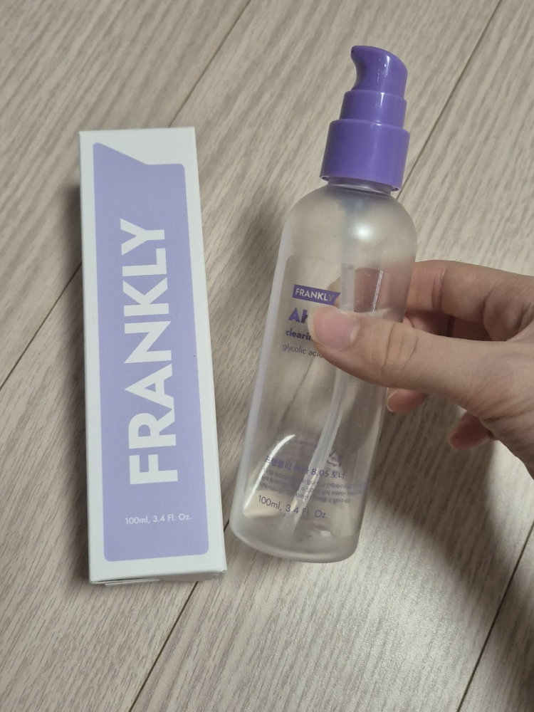 프랭클리 (FRANKLY) AHA 8.05% 토너 review image