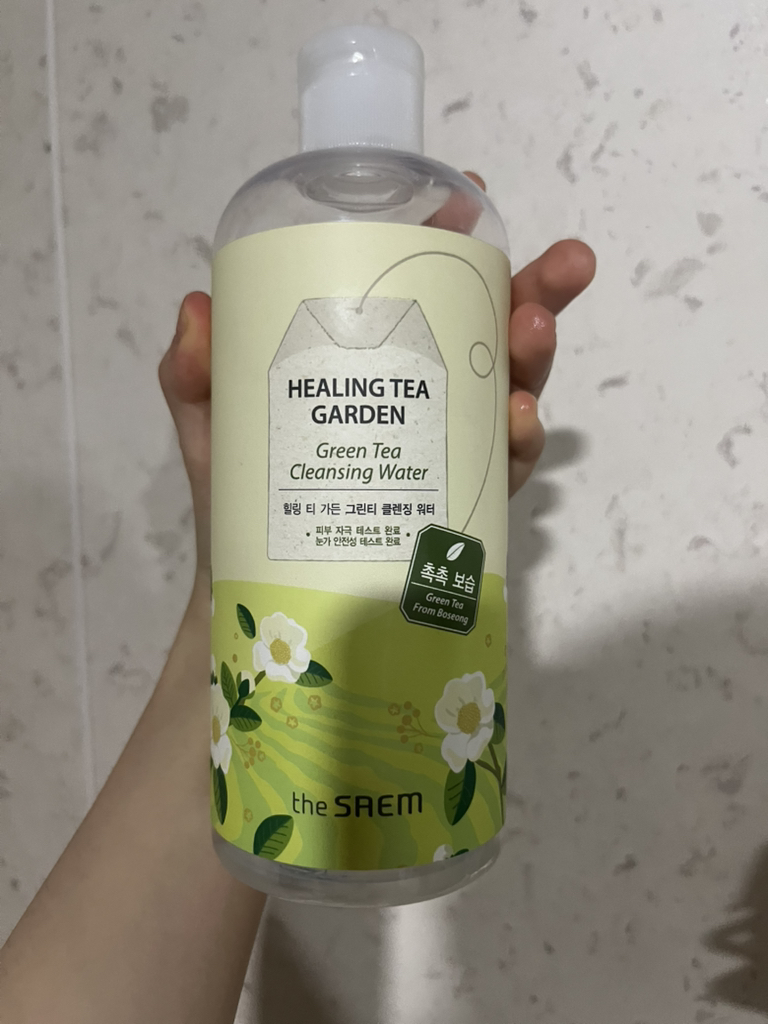 theSAEM 清新茶园洁面水 [绿茶] common.review image