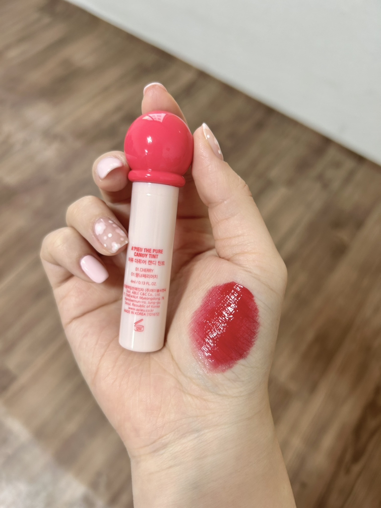 어퓨더퓨어 (A'pieuthepure) 더퓨어 캔디 틴트 [01 땡큐체리머치] review image