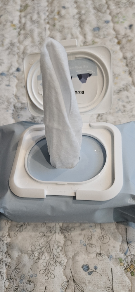 独岛洁面湿巾的真实用户使用照片