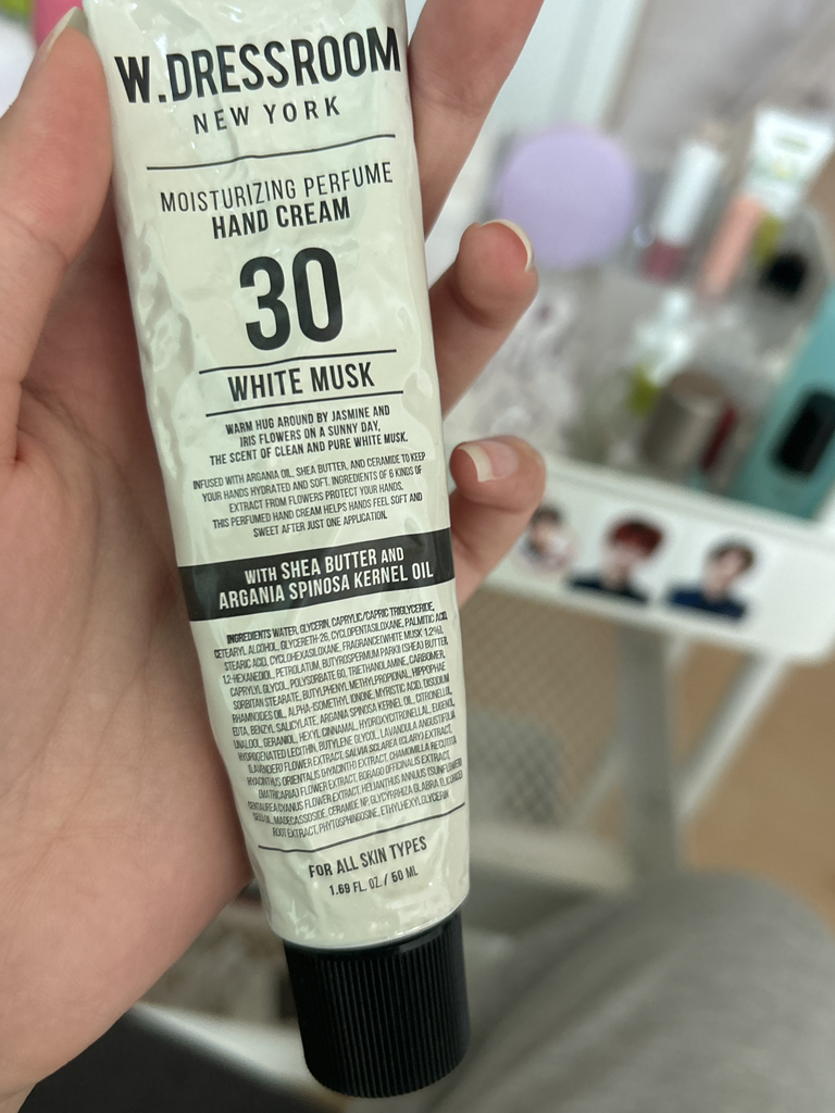 W.DRESSROOM 香水手霜 [No.30 白麝香] common.review image