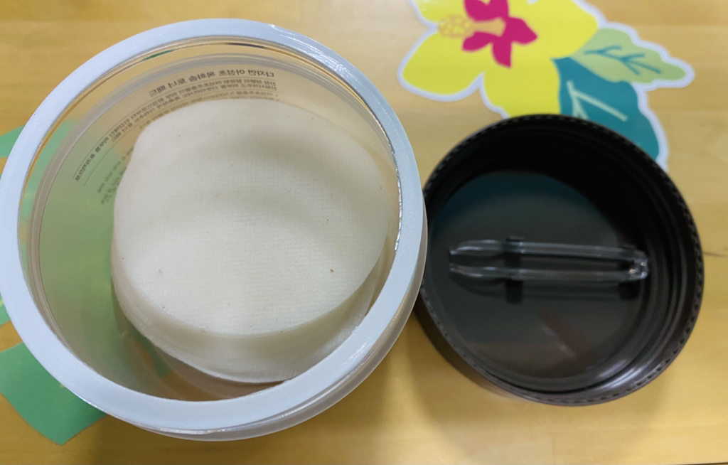 鱼腥草爽肤水棉片的真实用户使用照片