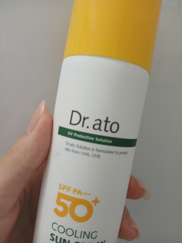 Dr.ato 低刺激性冷却喷雾防晒霜[SPF50+/PA+++] common.review image