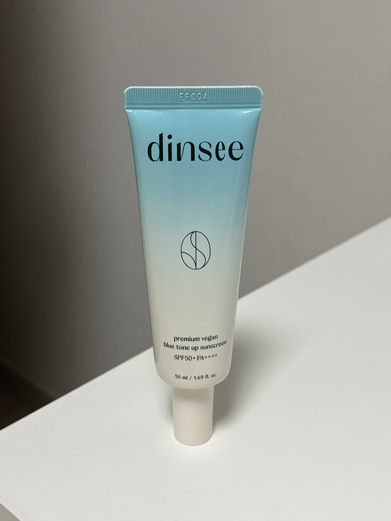 딘시 (dinsee) 프리미엄 비건 블루 톤 업 선크림 [SPF50+/PA++++] review image