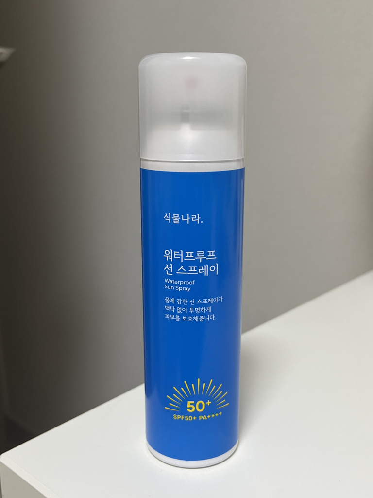 식물나라 (SHINGMULNARA) 워터프루프 선 스프레이 [SPF50+/PA++++] review image
