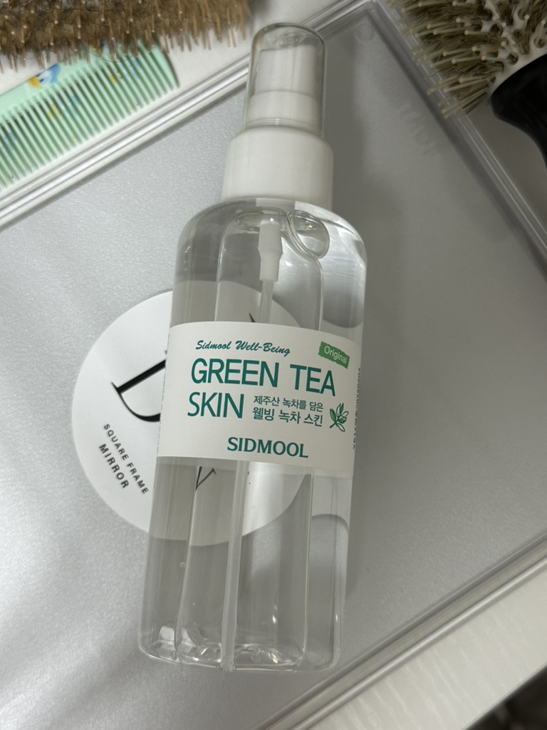 原生态养生绿茶护肤的真实用户使用照片
