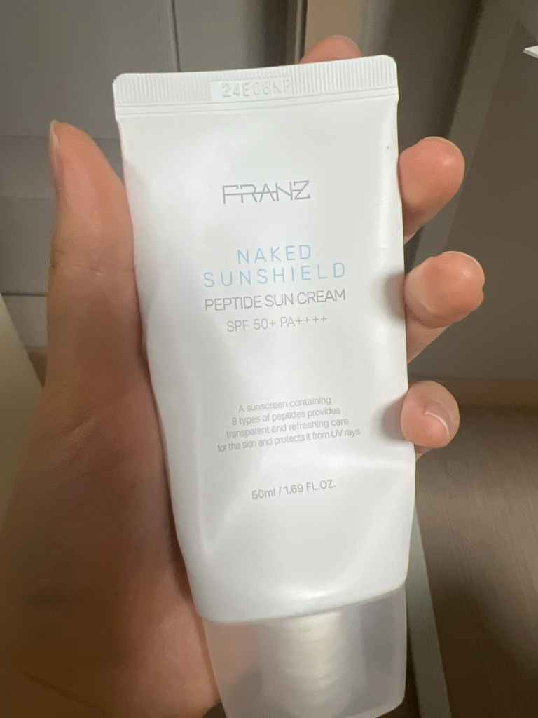 프란츠 (FRANZ) 네이키드 선쉴드 펩타이드 선크림 [SPF50+/PA++++] review image