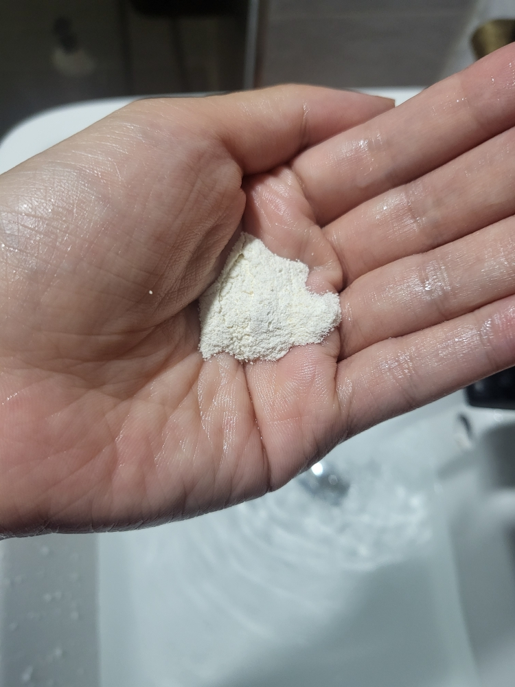 猪酶粉洁面乳的真实用户使用照片