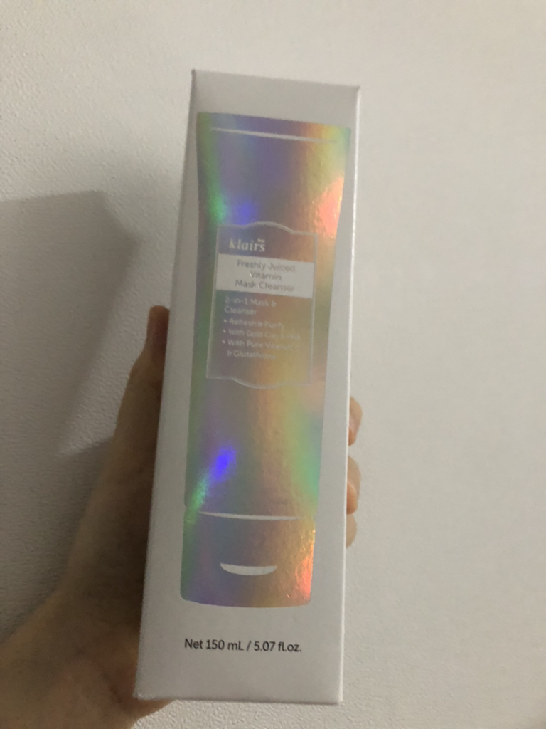 디어클레어스 (dearKlairs) 프레쉴리 쥬스드 비타민 팩 클렌저 review image