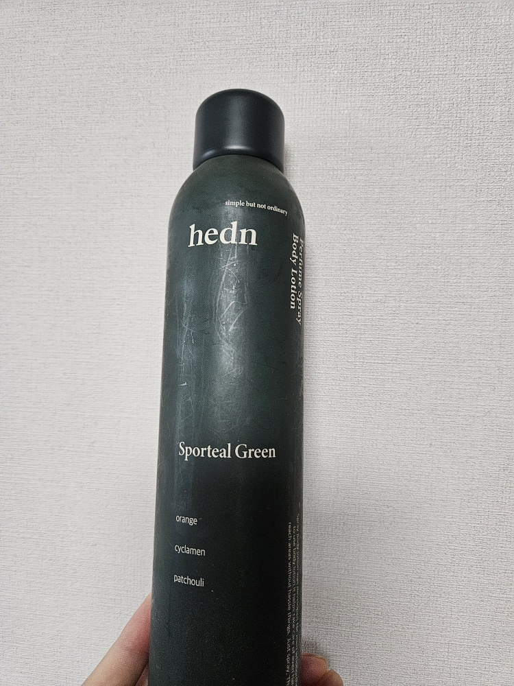 HEDN パフューム スプレー ボディ ローション Sporteal Green hedn Perfume Spray Body Lotion [Sportilgreen] | Ingredients