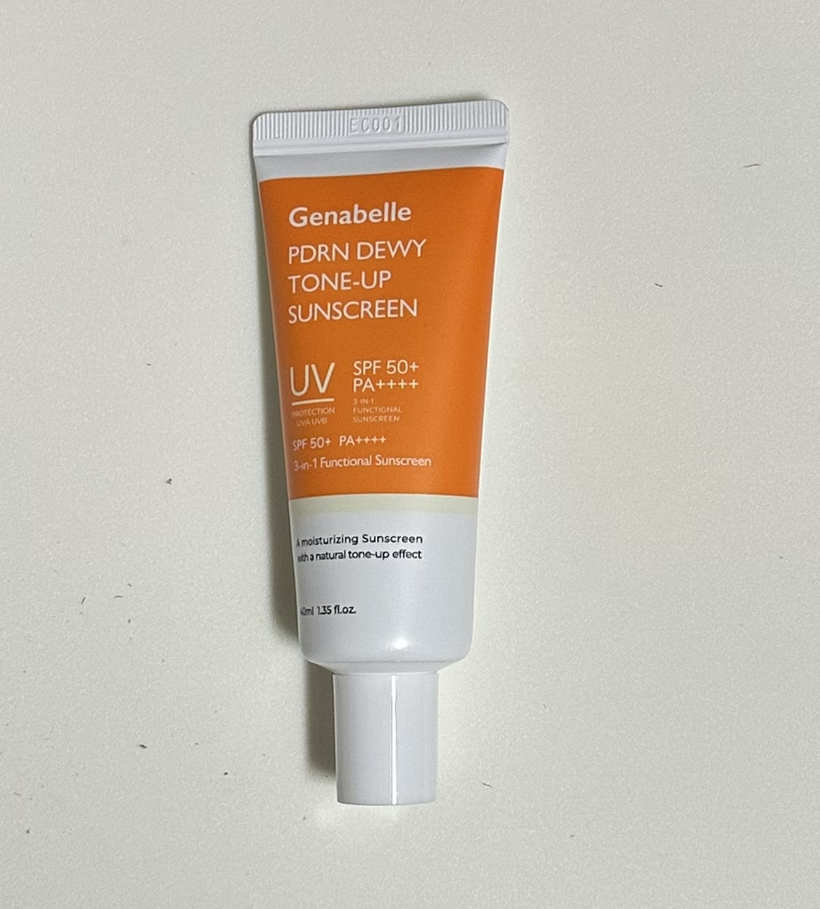 제나벨 (Genabelle) PDRN 듀이 톤업 선스크린 [SPF50+/PA++++] review image