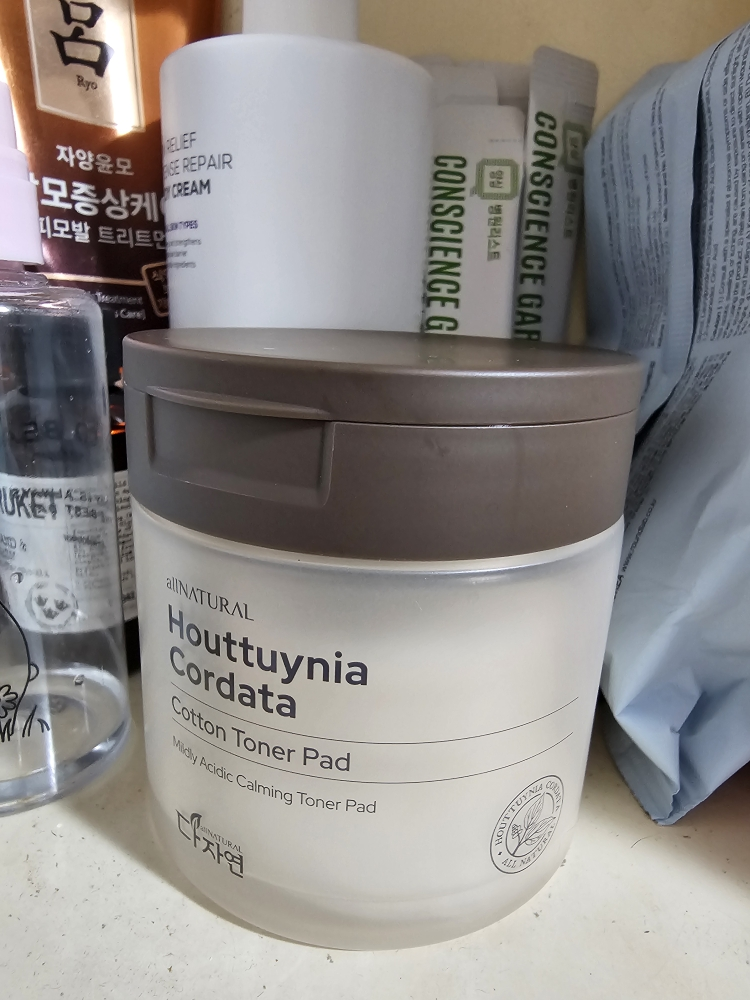 鱼腥草爽肤水棉片的真实用户使用照片