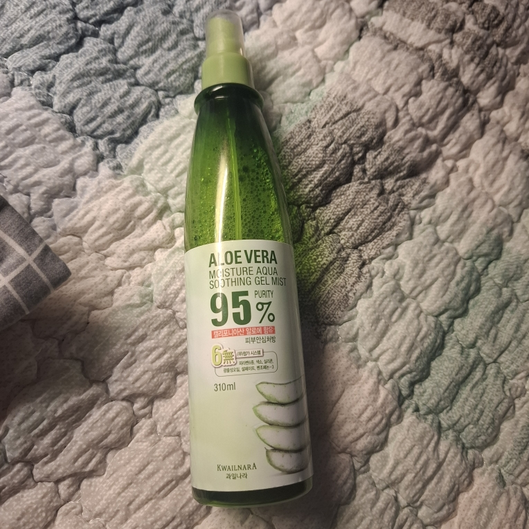 芦荟补水真实舒缓喷雾的真实用户使用照片