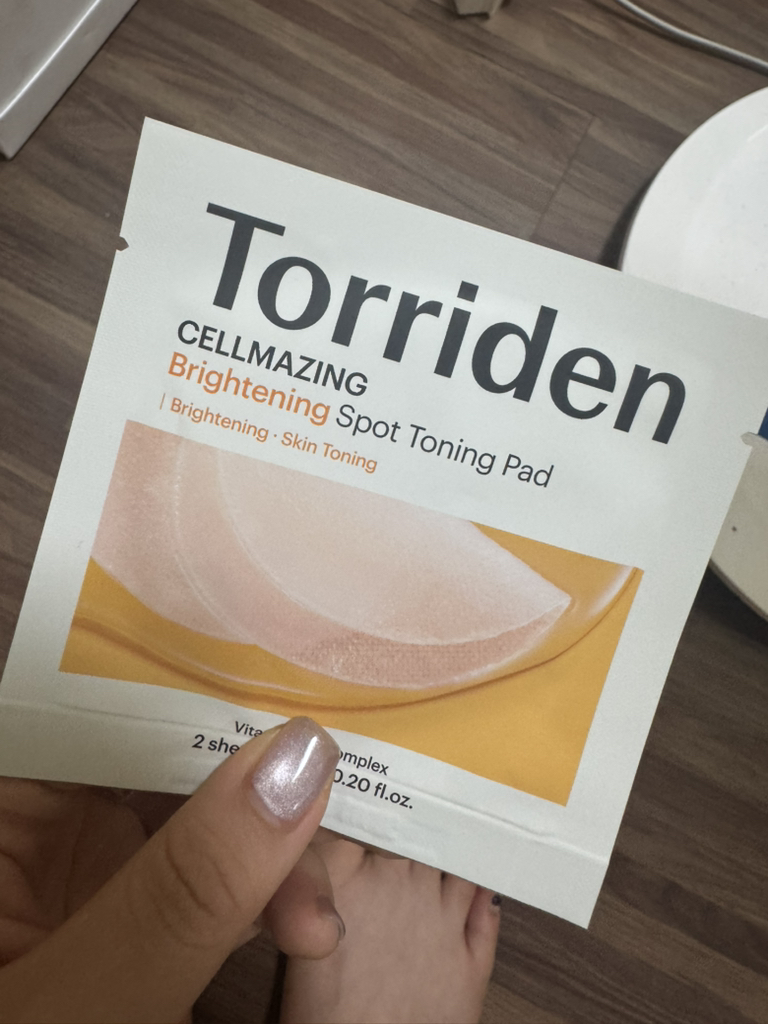 Torriden (桃瑞丹) 瑟美肤维他C亮肤痕迹调理垫 common.review image
