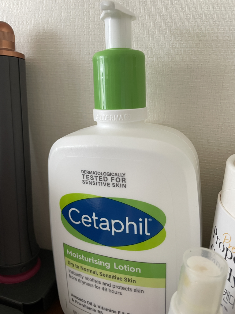 保湿乳液的真实用户使用照片