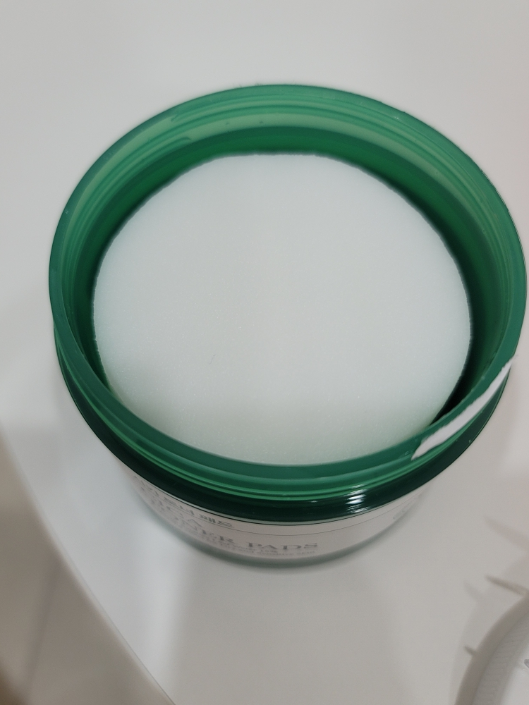 舒缓化妆水垫的真实用户使用照片