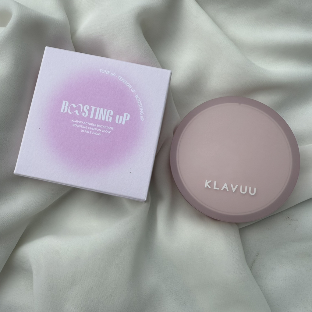 클라뷰 (KLAVUU) 액트리스 백스테이지 부스팅 쿠션 글로우 [SPF50+/PA+++] [19 페일아이보리] review image