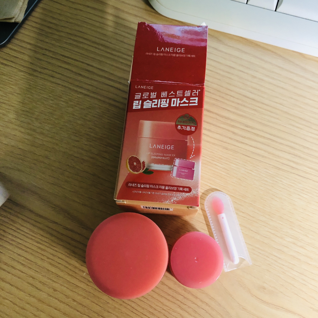 唇部睡眠面膜 EX [柚子]的真实用户使用照片