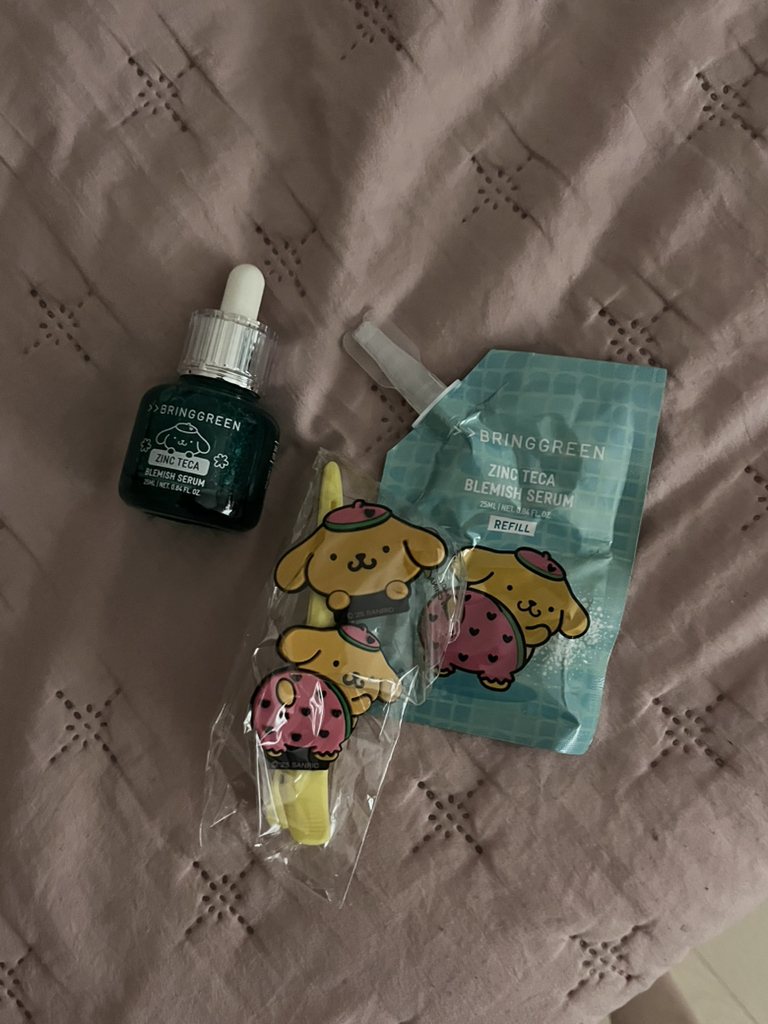 브링그린 (BRINGGREEN) 태닝 폼폼푸린 에디션 징크테카트러블세럼 review image