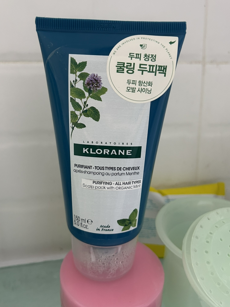 클로란 (KLORANE) 아쿠아민트 두피팩 review image